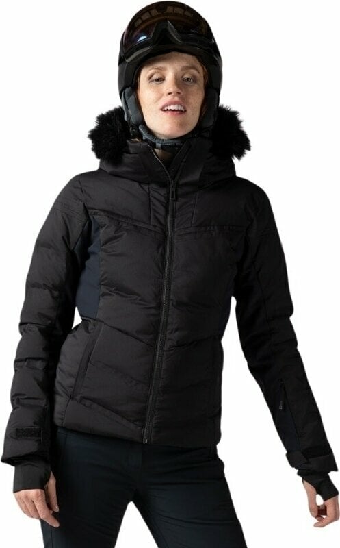 Síkabát Rossignol Depart Womens Ski Jacket Black L