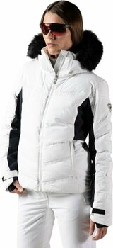 Chaqueta de esquí Rossignol Depart Womens Ski Jacket Blanco L - 1