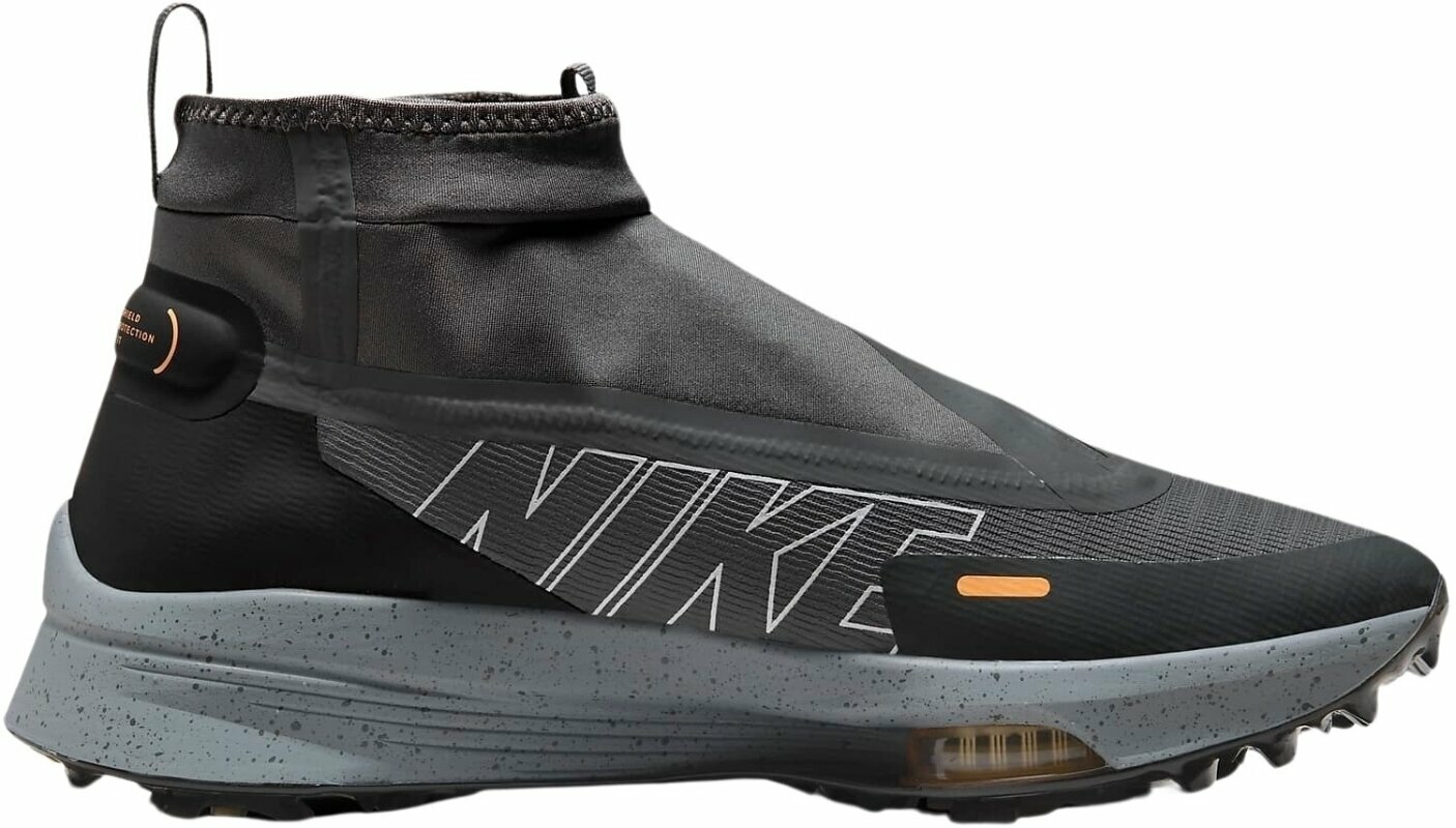 Nike Air Zoom Infinity Tour NEXT% Shield Mens Golf Shoes Iron Grey/Black/Dark Smoke Grey/White 42 Grey male