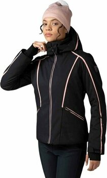 Ski Jacke Rossignol Flat Womens Ski Jacket Black M - 1
