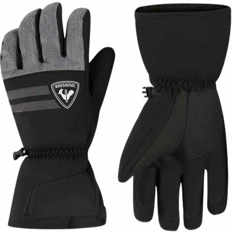 Ski Gloves Rossignol Perf Ski Gloves Heather Grey M Ski Gloves