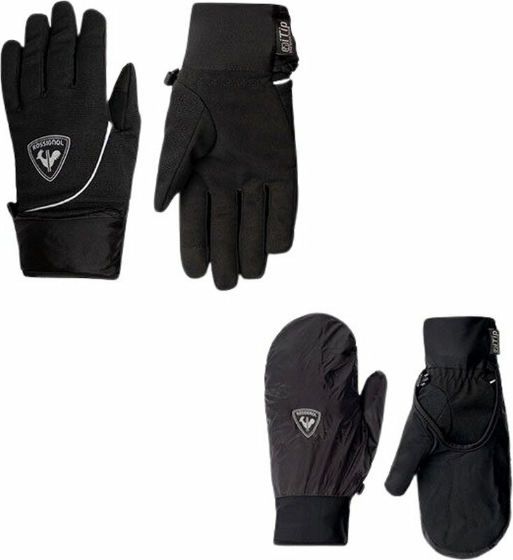 Luvas de esqui Rossignol XC Alpha Warm I-Tip Ski Gloves Black S Luvas de esqui