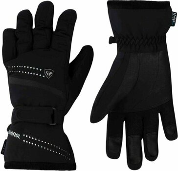 SkI Handschuhe Rossignol Nova Womens IMPR G Ski Gloves Black L SkI Handschuhe - 1