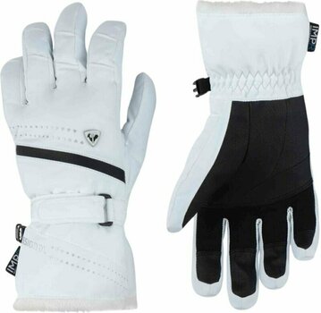 Rękawice narciarskie Rossignol Nova Womens IMPR G Ski Gloves White S Rękawice narciarskie - 1
