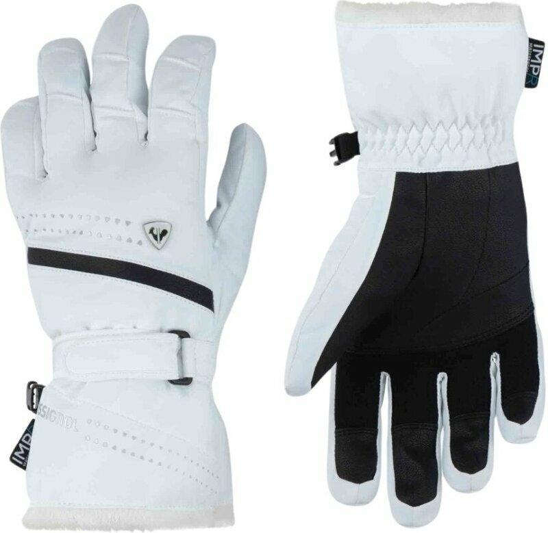 Skidhandskar Rossignol Nova Womens IMPR G Ski Gloves White M Skidhandskar