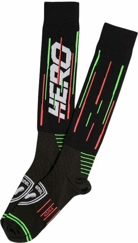 СКИ чорапи Rossignol Hero X3 Ski Socks Black XL СКИ чорапи