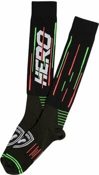 Hiihtosukat Rossignol Hero X3 Ski Socks Black XL Hiihtosukat - 1