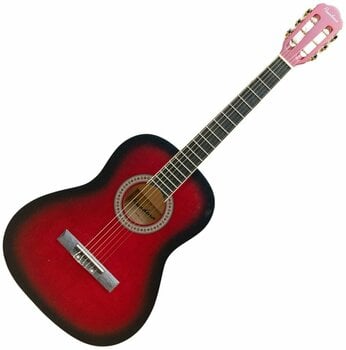 Guitare classique taile 3/4 pour enfant Pasadena SC041 3/4 Red Burst - 1