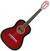 Guitare classique taile 3/4 pour enfant Pasadena SC041 3/4 Red Burst