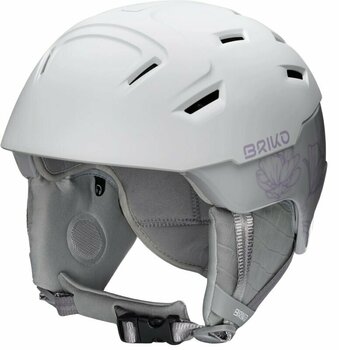 Ski Helmet Briko Crystal X Matt Shiny Mischka Gray/Victoria Lilac S Ski Helmet - 1