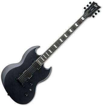 Elektrische gitaar ESP LTD Viper-1000 Baritone Black Satin - 1