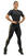 Träningsbyxor Nebbia Workout Jumpsuit INTENSE Focus Black/Gold XS Träningsbyxor