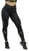 Fitness kalhoty Nebbia High Waist Push-Up Leggings INTENSE Heart-Shaped Black/Gold XS Fitness kalhoty