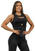 Fitness fehérnemű Nebbia Compression Top INTENSE Ultra Black/Gold XS Fitness fehérnemű