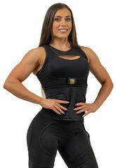 Treenialusvaatteet Nebbia Compression Top INTENSE Ultra Black/Gold