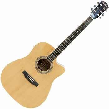 electro-acoustic guitar Pasadena SG028CE Natural - 1