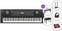 Cyfrowe stage pianino Yamaha DGX 670 Deluxe Cyfrowe stage pianino