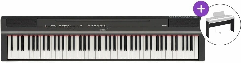 Piano digital de palco Yamaha P125A SET Piano digital de palco