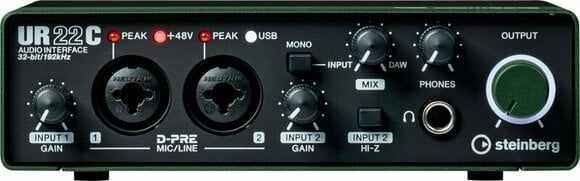Interface audio USB Steinberg UR22C Green - 1
