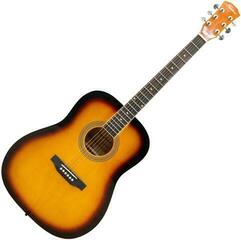 Dreadnought Guitar Pasadena SG028 Vintage Sunburst Dreadnought Guitar