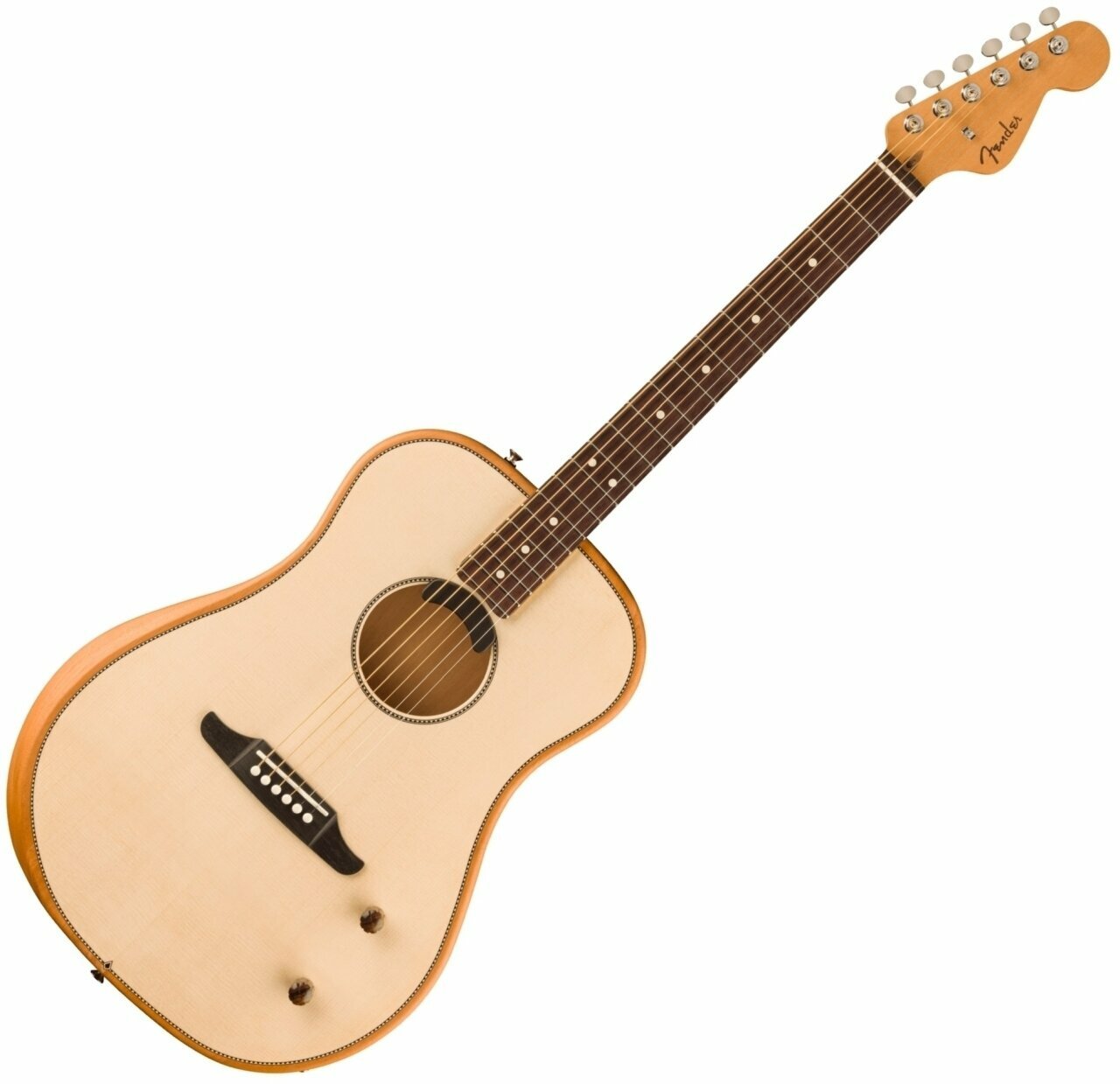Elektroakoestische gitaar Fender Highway Series Dreadnought Natural