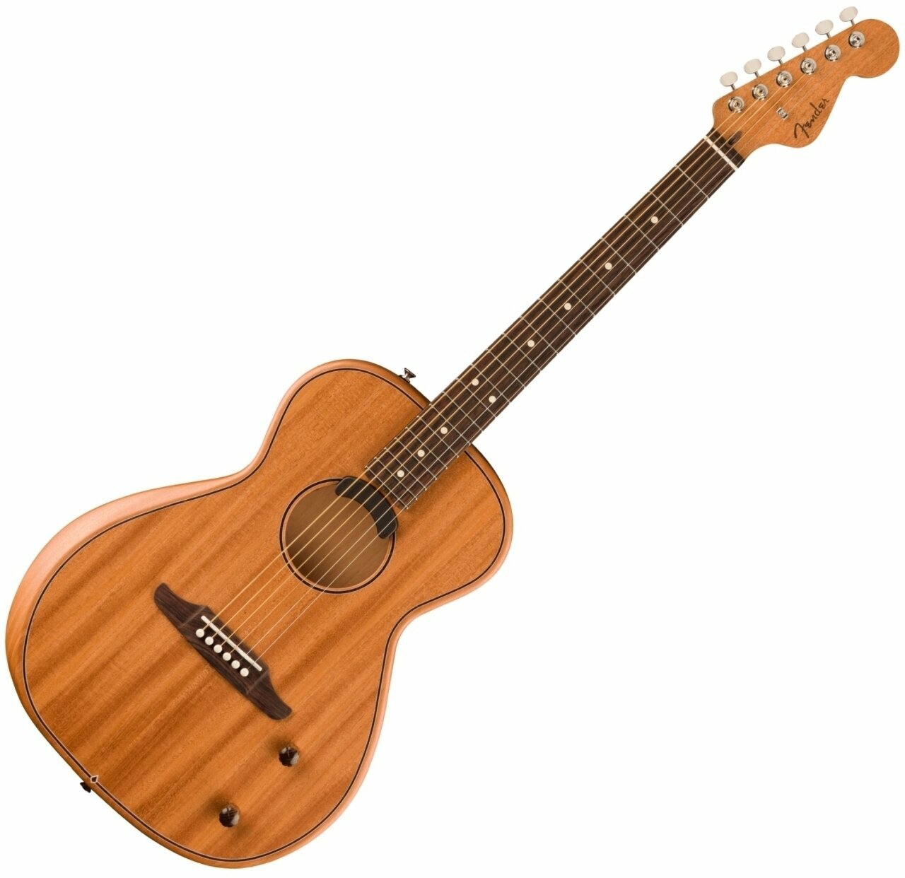 Guitare acoustique-électrique Fender Highway Series Parlor Mahogany