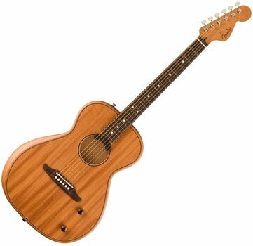 Special Acoustic-electric Guitar Fender Highway Series Parlor Mahogany - 1