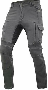 Motorcykel-jeans Trilobite 1664 Acid Scrambler Grey 40 Motorcykel-jeans - 1