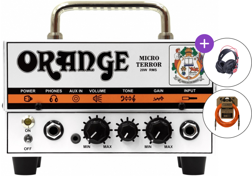 Halbröhre Gitarrenverstärker Orange Micro Terror SET