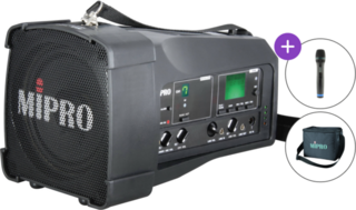 Battery powered PA system MiPro MA-100SB Vocal Set Battery powered PA system