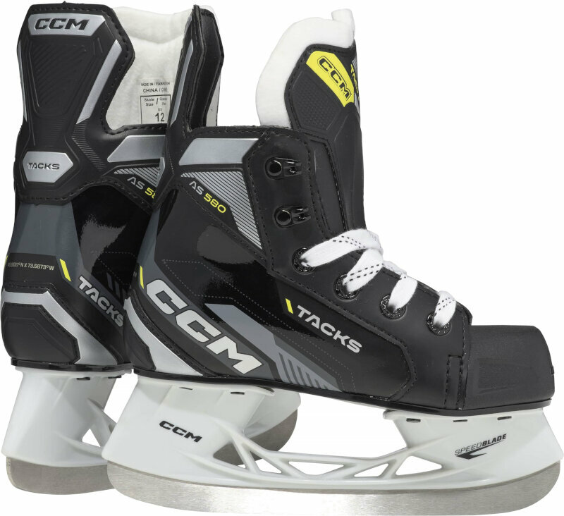 Hockeyskøjter CCM Tacks AS 580 YTH 29,5 Hockeyskøjter