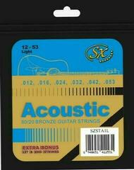Cuerdas de guitarra SX SZSTA1L Light Cuerdas de guitarra
