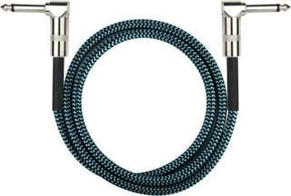 Patchkabel Dr.Parts DRCA2R1BU 1 m Winkelklinke - Winkelklinke Patchkabel