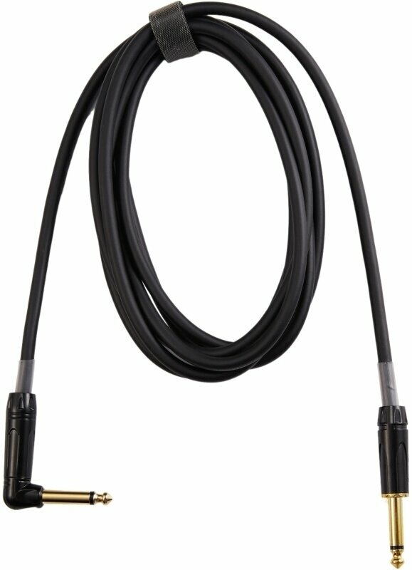 Instrument Cable Dr.Parts DRCA3BK Black 3 m Straight - Angled