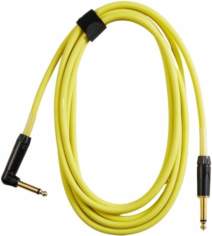 Instrument Cable Dr.Parts DRCA3YW Yellow 3 m Straight - Angled