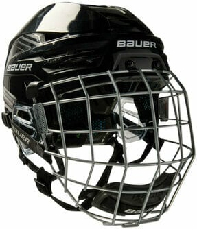 Casco de hockey Bauer RE-AKT 85 Helmet Combo SR Negro L Casco de hockey - 1