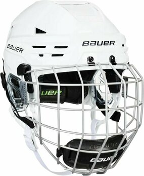 Hockeyhelm Bauer RE-AKT 85 Helmet Combo SR Wit S Hockeyhelm - 1
