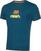 Ulkoilu t-paita La Sportiva Cinquecento T-Shirt M Storm Blue/Hawaiian Sun S T-paita
