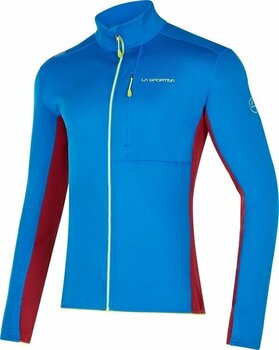 Outdoor Jacket La Sportiva Chill Jkt M Outdoor Jacket Blue/Sangria M - 1