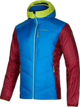 Outdoor Jacket La Sportiva Mythic Primaloft Jkt M Outdoor Jacket Blue/Sangria S - 1