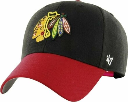 Hockey Cap Chicago Blackhawks NHL '47 Sure Shot Snapback Black Hockey Cap - 1