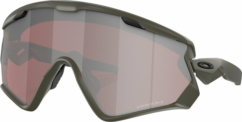 Cyklistické brýle Oakley Wind Jacket 2.0 Matte Olive/Prizm Snow Black Cyklistické brýle