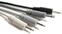 Cable adaptador/parche MOOG Cable Set Blanco-Gris-Negro 150 mm-300 mm-450 mm-600 mm Recto - Recto
