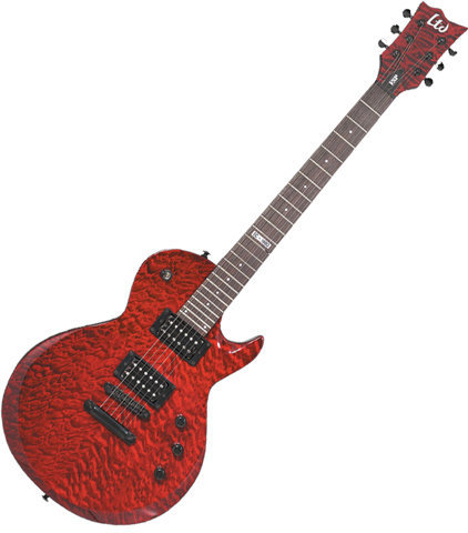 Elektrisk guitar ESP LTD EC 100 QM STBC