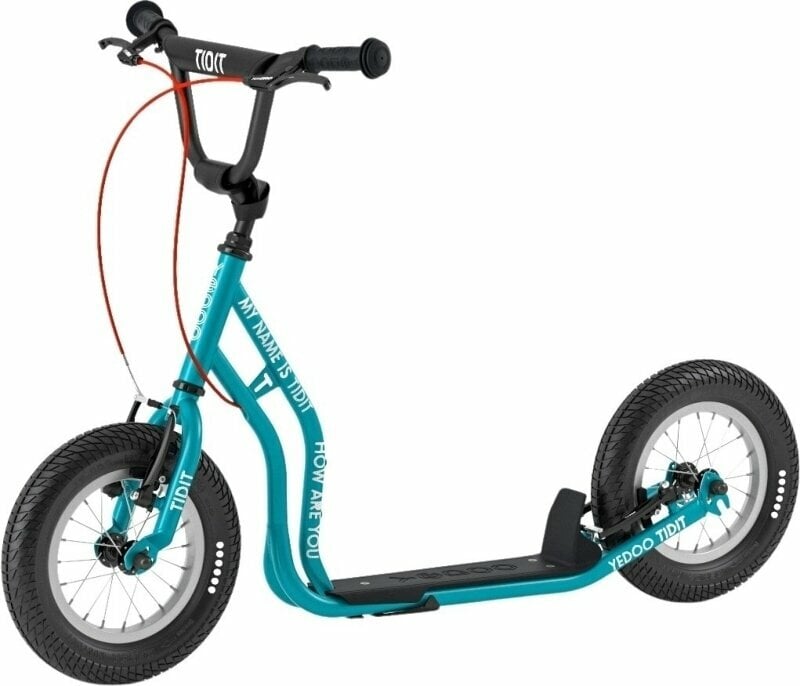 Barn Sparkcykel / Trehjuling Yedoo Tidit Kids Tealblue Barn Sparkcykel / Trehjuling