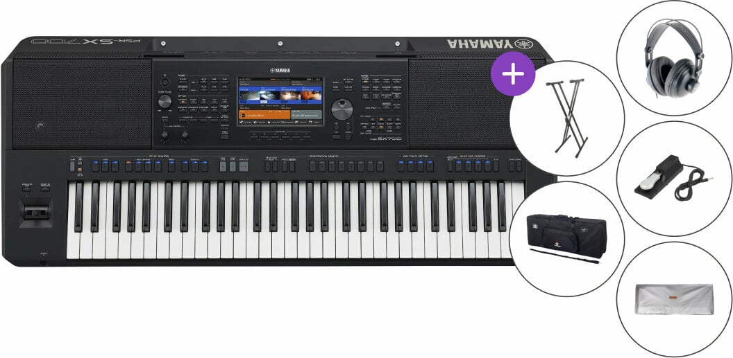 Professional Keyboard Yamaha PSR-SX700 Deluxe SET