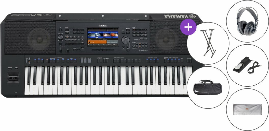 Profesionálny keyboard Yamaha PSR-SX900 Deluxe SET