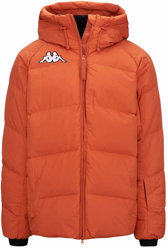 Chaqueta de esquí Kappa 6Cento 662 Mens Jacket Orange Smutty/Black L Chaqueta de esquí