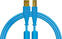 USB kabel DJ Techtools Chroma Cable Modrá 1,5 m USB kabel