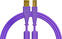 USB Kabel DJ Techtools Chroma Cable Violett 1,5 m USB Kabel